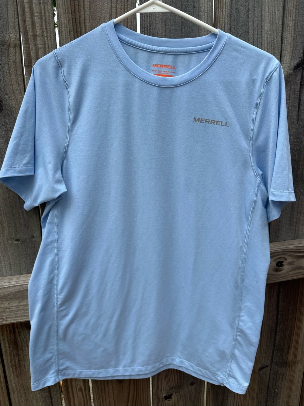 Merrell Men’s Light Blue Everyday with Tencel Tee Small
